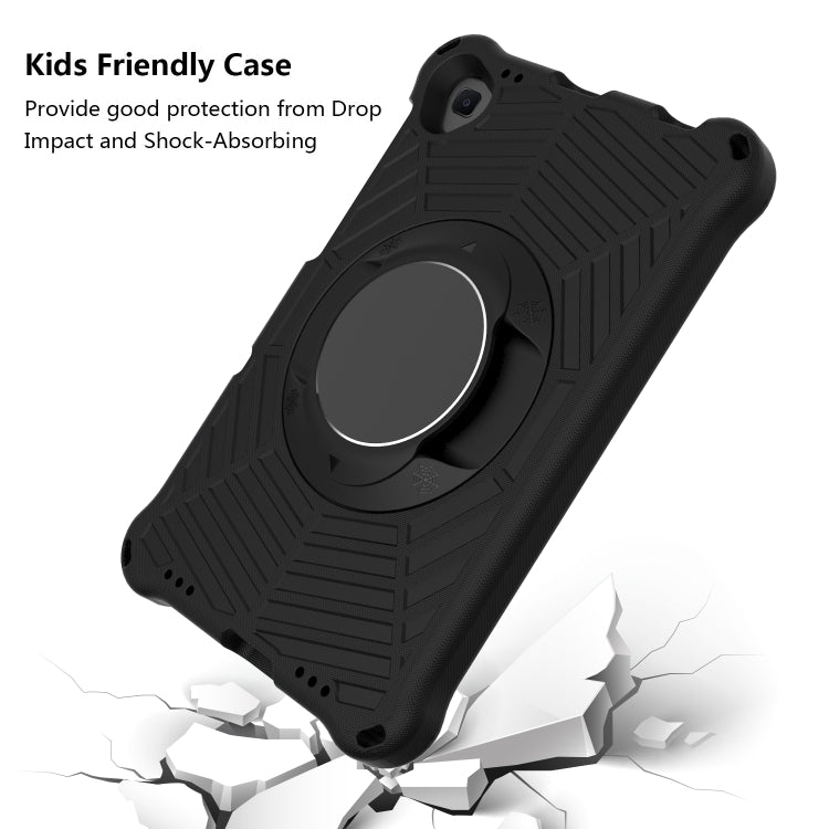 For Lenovo Tab K10 Spider King Silicone Protective Tablet Case(Black) - Lenovo by buy2fix | Online Shopping UK | buy2fix