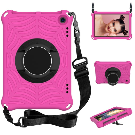 For Amazon Kindle Fire HD 8 / 8 Plus 2022 / 2020 Spider King Silicone Protective Tablet Case(Rose Red) - Amazon by buy2fix | Online Shopping UK | buy2fix