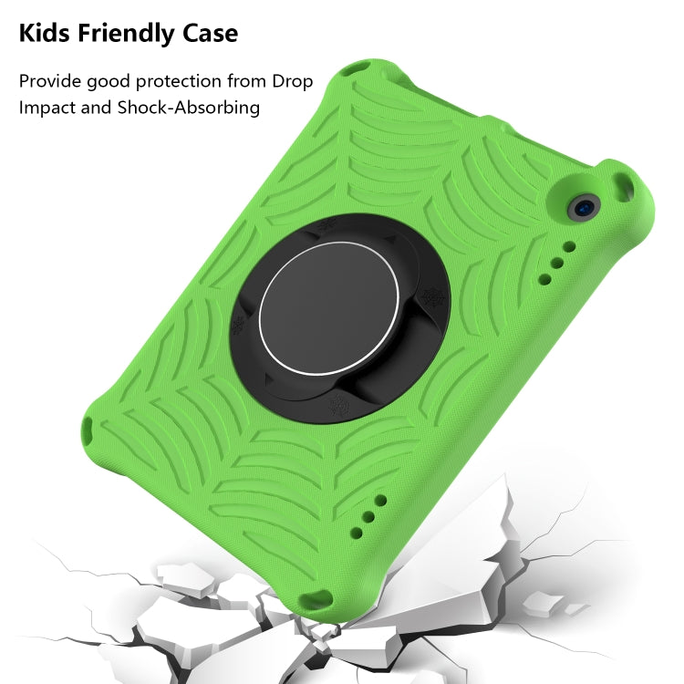 For Amazon Kindle Fire HD 8 / 8 Plus 2022 / 2020 Spider King Silicone Protective Tablet Case(Green) - Amazon by buy2fix | Online Shopping UK | buy2fix