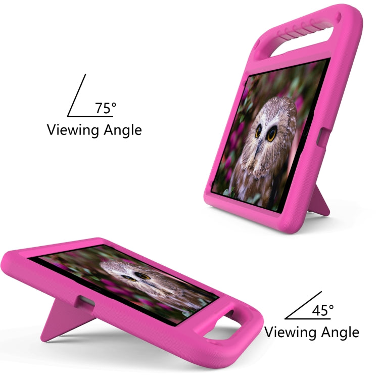 For iPad Air 3 / Pro 10.5 Handle EVA Shockproof Tablet Case with Holder(Rose Red) - iPad Pro 10.5 inch Cases by buy2fix | Online Shopping UK | buy2fix
