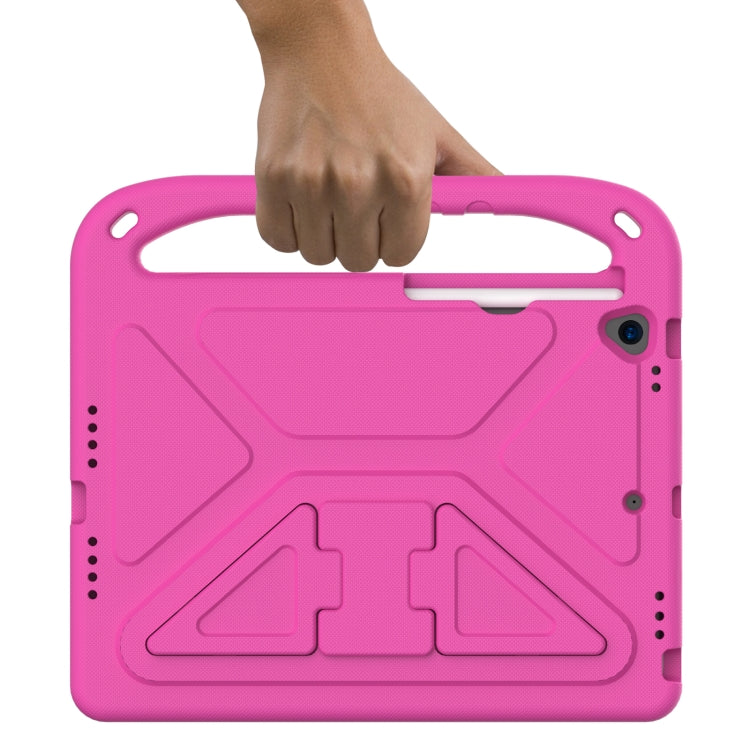 For iPad Air 3 / Pro 10.5 Handle EVA Shockproof Tablet Case with Holder(Rose Red) - iPad Pro 10.5 inch Cases by buy2fix | Online Shopping UK | buy2fix