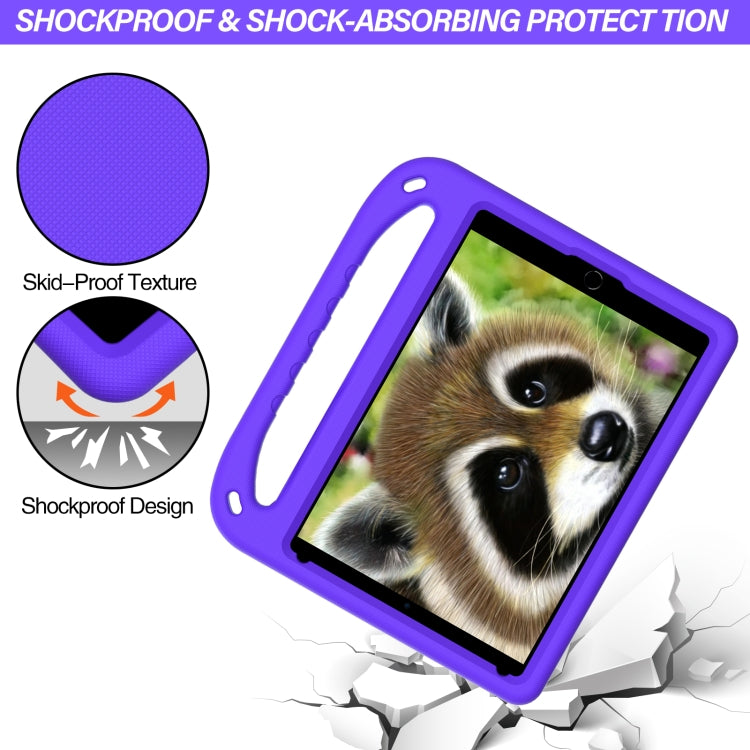 For iPad Air 3 / Pro 10.5 Handle EVA Shockproof Tablet Case with Holder(Purple) - iPad Pro 10.5 inch Cases by buy2fix | Online Shopping UK | buy2fix