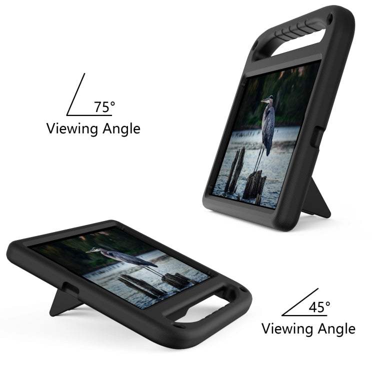 For iPad 9.7 2018 / 2017 Handle EVA Shockproof Tablet Case with Holder(Black) - iPad 9.7 (2018) & (2017) Cases by buy2fix | Online Shopping UK | buy2fix