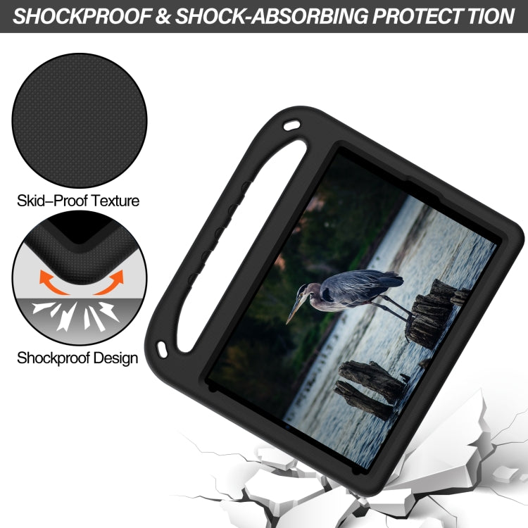 For iPad 9.7 2018 / 2017 Handle EVA Shockproof Tablet Case with Holder(Black) - iPad 9.7 (2018) & (2017) Cases by buy2fix | Online Shopping UK | buy2fix