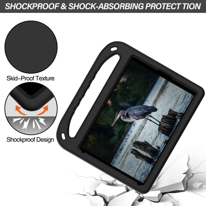 For iPad 9.7 2018 / 2017 Handle EVA Shockproof Tablet Case with Holder(Black) - iPad 9.7 (2018) & (2017) Cases by buy2fix | Online Shopping UK | buy2fix