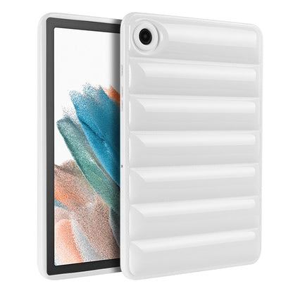 For Samsung Galaxy Tab S7 T870 / S8 X700 Eiderdown Cushion Shockproof Tablet Case(White) - Galaxy Tab S8 Cases by buy2fix | Online Shopping UK | buy2fix