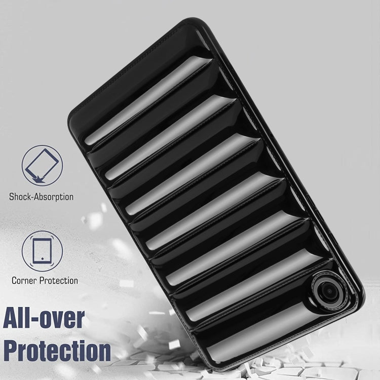 For Samsung Galaxy Tab S7 T870 / S8 X700 Eiderdown Cushion Shockproof Tablet Case(Black) by buy2fix