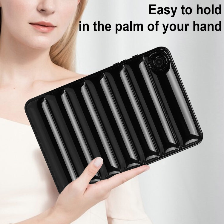 For Samsung Galaxy Tab S7 T870 / S8 X700 Eiderdown Cushion Shockproof Tablet Case(Black) by buy2fix