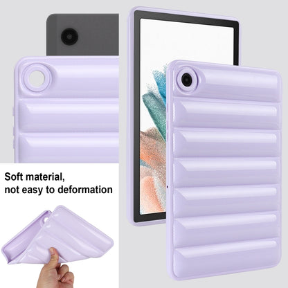 For Samsung Galaxy Tab S7 T870 / S8 X700 Eiderdown Cushion Shockproof Tablet Case(Purple) by buy2fix