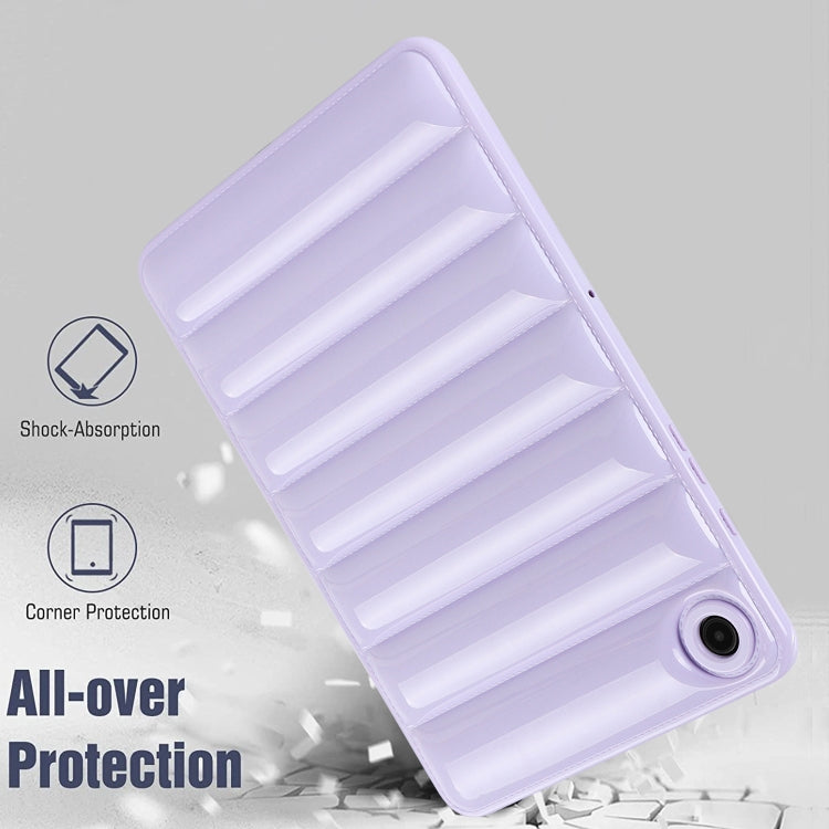 For Samsung Galaxy Tab S7 T870 / S8 X700 Eiderdown Cushion Shockproof Tablet Case(Purple) by buy2fix