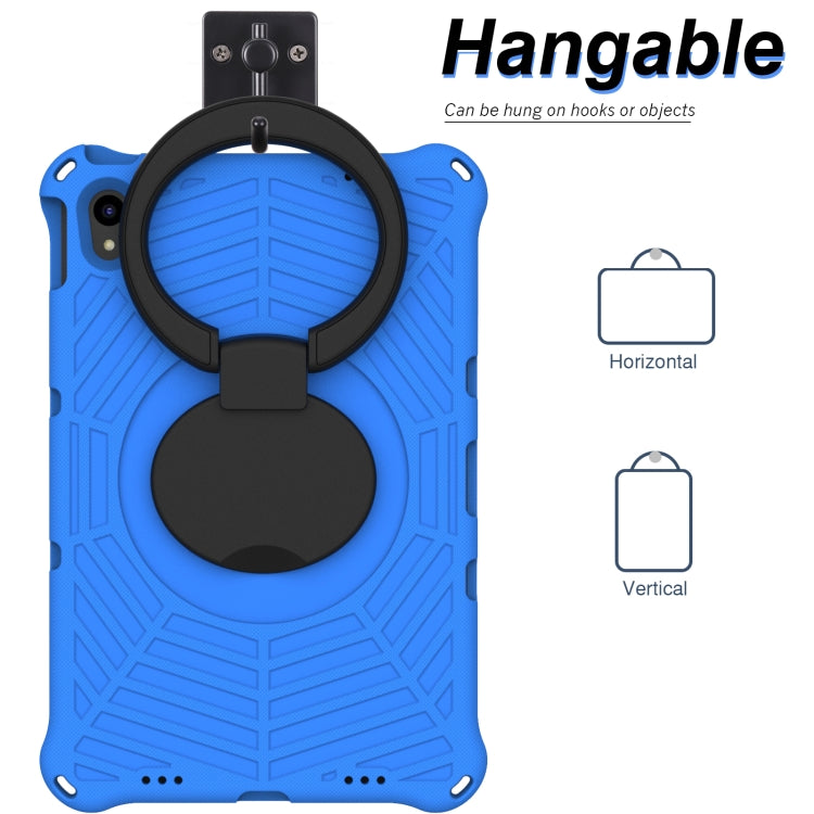 For Lenovo Tab P11 TB-J606 Spider King Silicone Protective Tablet Case(Blue) - Lenovo by buy2fix | Online Shopping UK | buy2fix