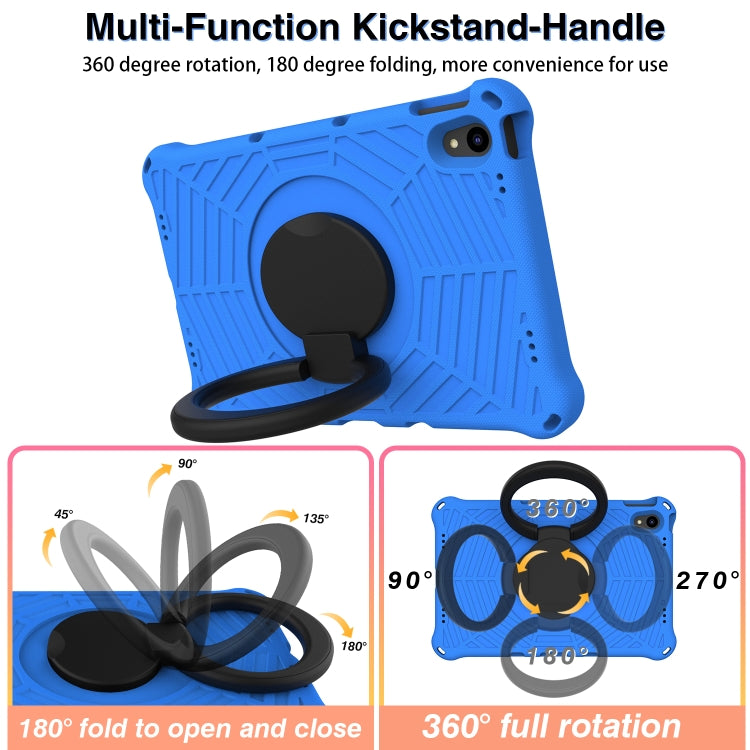 For Lenovo Tab P11 TB-J606 Spider King Silicone Protective Tablet Case(Blue) - Lenovo by buy2fix | Online Shopping UK | buy2fix