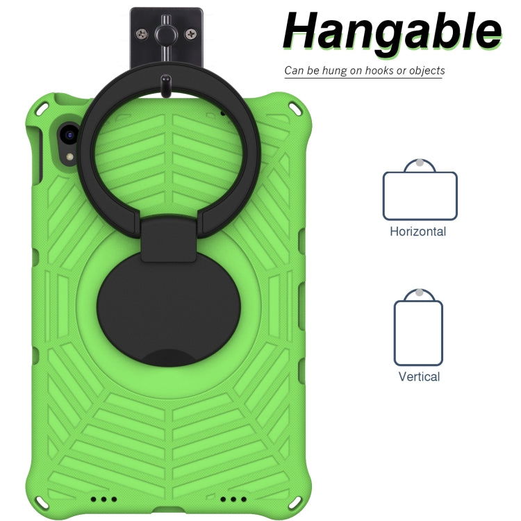 For Lenovo Tab P11 TB-J606 Spider King Silicone Protective Tablet Case(Green) - Lenovo by buy2fix | Online Shopping UK | buy2fix