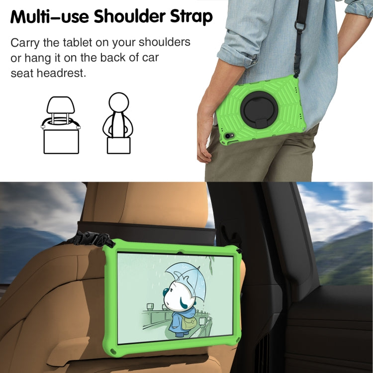 For Lenovo Tab P11 TB-J606 Spider King Silicone Protective Tablet Case(Green) - Lenovo by buy2fix | Online Shopping UK | buy2fix