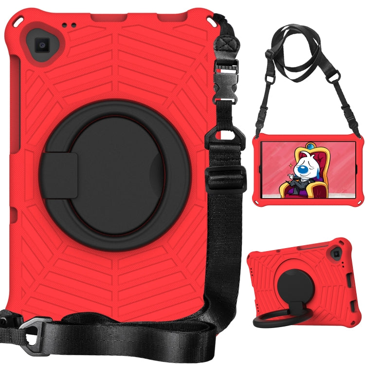 For Lenovo Tab K10 Spider King Silicone Protective Tablet Case(Red) - Lenovo by buy2fix | Online Shopping UK | buy2fix