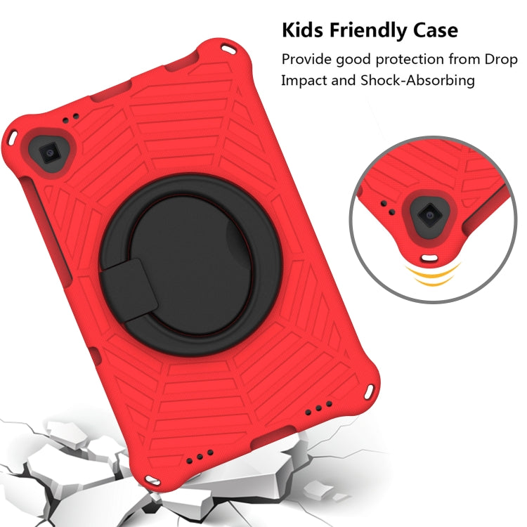 For Lenovo Tab K10 Spider King Silicone Protective Tablet Case(Red) - Lenovo by buy2fix | Online Shopping UK | buy2fix