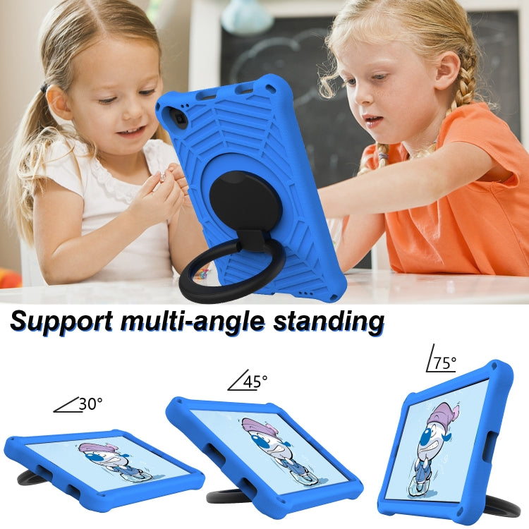 For Lenovo Tab K10 Spider King Silicone Protective Tablet Case(Blue) - Lenovo by buy2fix | Online Shopping UK | buy2fix