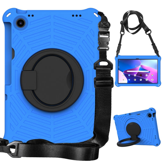 For Lenovo Tab M10 Plus 10.6 3rd Gen 2022 Spider King Silicone Protective Tablet Case(Blue) - Lenovo by buy2fix | Online Shopping UK | buy2fix