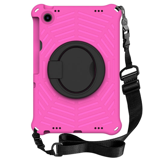 For Lenovo Tab M10 Plus 10.6 3rd Gen 2022 Spider King Silicone Protective Tablet Case(Rose Red) - Lenovo by buy2fix | Online Shopping UK | buy2fix