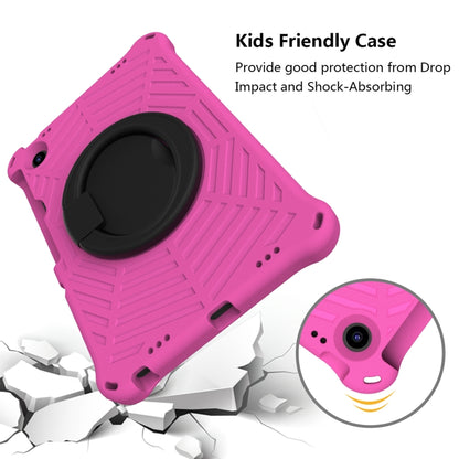 For Lenovo Tab M10 Plus 10.6 3rd Gen 2022 Spider King Silicone Protective Tablet Case(Rose Red) - Lenovo by buy2fix | Online Shopping UK | buy2fix
