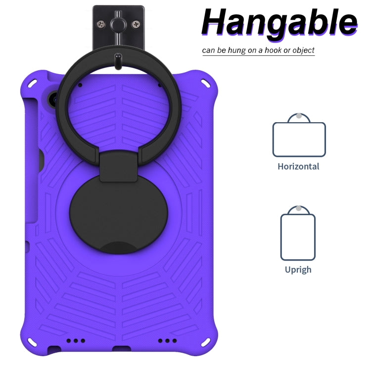 For Lenovo Tab M10 Plus 10.6 3rd Gen 2022 Spider King Silicone Protective Tablet Case(Purple) - Lenovo by buy2fix | Online Shopping UK | buy2fix