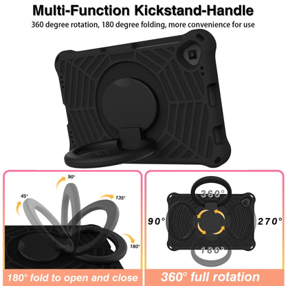 For Lenovo Tab M10 Plus TB-X606 Spider King Silicone Protective Tablet Case(Black) - Lenovo by buy2fix | Online Shopping UK | buy2fix