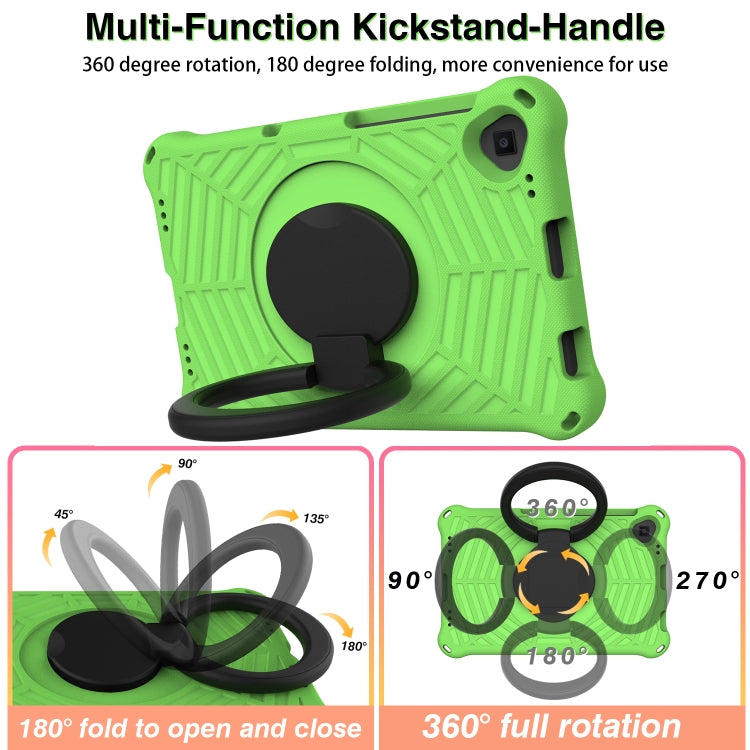 For Lenovo Tab M10 Plus TB-X606 Spider King Silicone Protective Tablet Case(Green) - Lenovo by buy2fix | Online Shopping UK | buy2fix