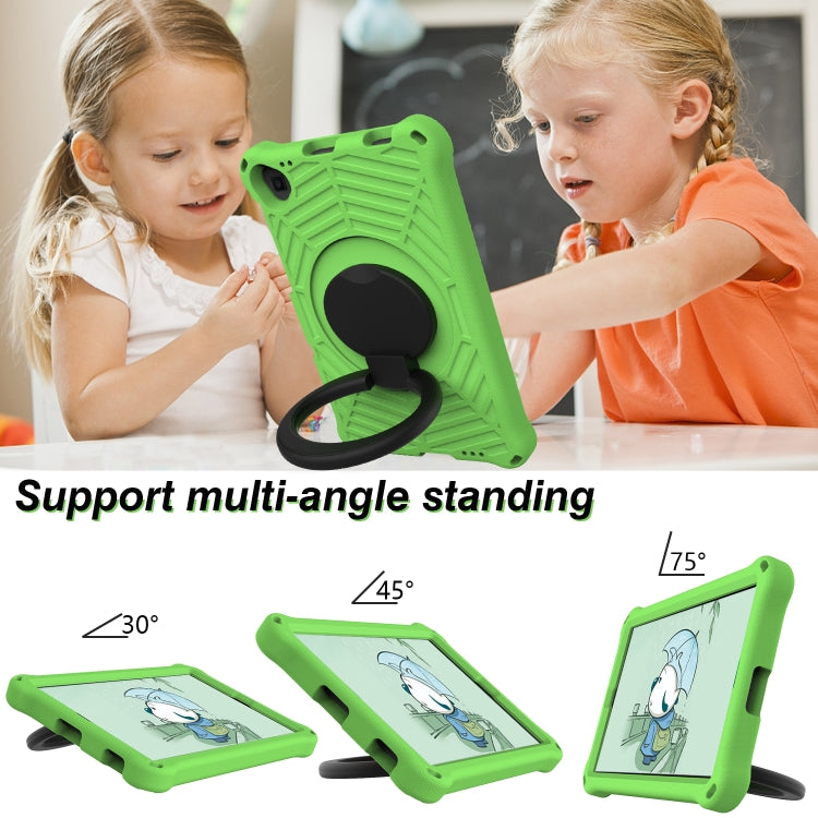 For Lenovo Tab M10 Plus TB-X606 Spider King Silicone Protective Tablet Case(Green) - Lenovo by buy2fix | Online Shopping UK | buy2fix