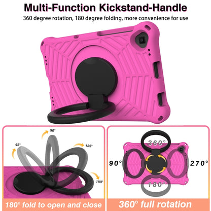 For Lenovo M10 FHD Plus / 2nd Gen 10.3 / TB-X606 TB-X306X Spider King Silicone Protective Tablet Case(Rose Red) - Lenovo by buy2fix | Online Shopping UK | buy2fix