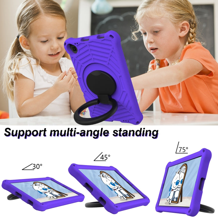 For Lenovo Tab M10 Plus TB-X606 Spider King Silicone Protective Tablet Case(Purple) - Lenovo by buy2fix | Online Shopping UK | buy2fix