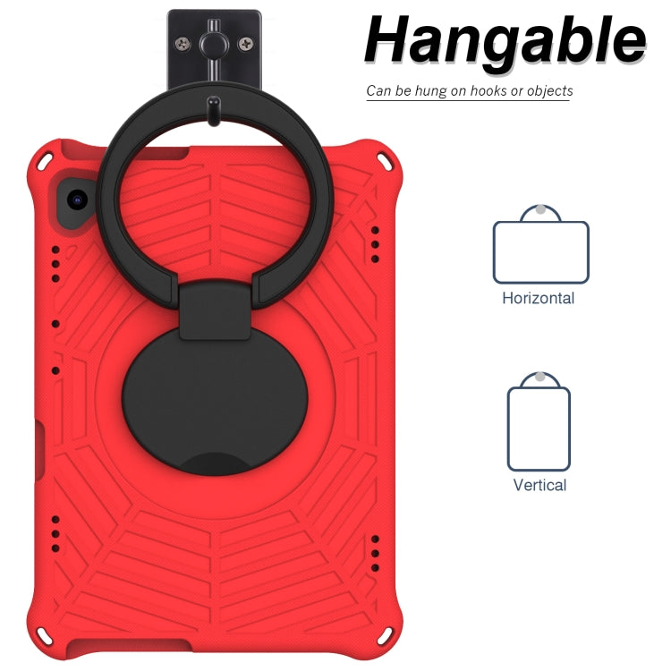 For Lenovo Tab M10 FHD TB-X605FC Spider King Silicone Protective Tablet Case(Red) - Lenovo by buy2fix | Online Shopping UK | buy2fix