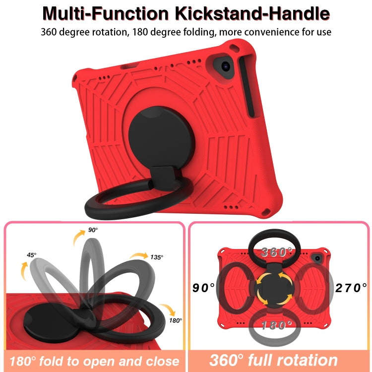 For Lenovo Tab M10 FHD TB-X605FC Spider King Silicone Protective Tablet Case(Red) - Lenovo by buy2fix | Online Shopping UK | buy2fix