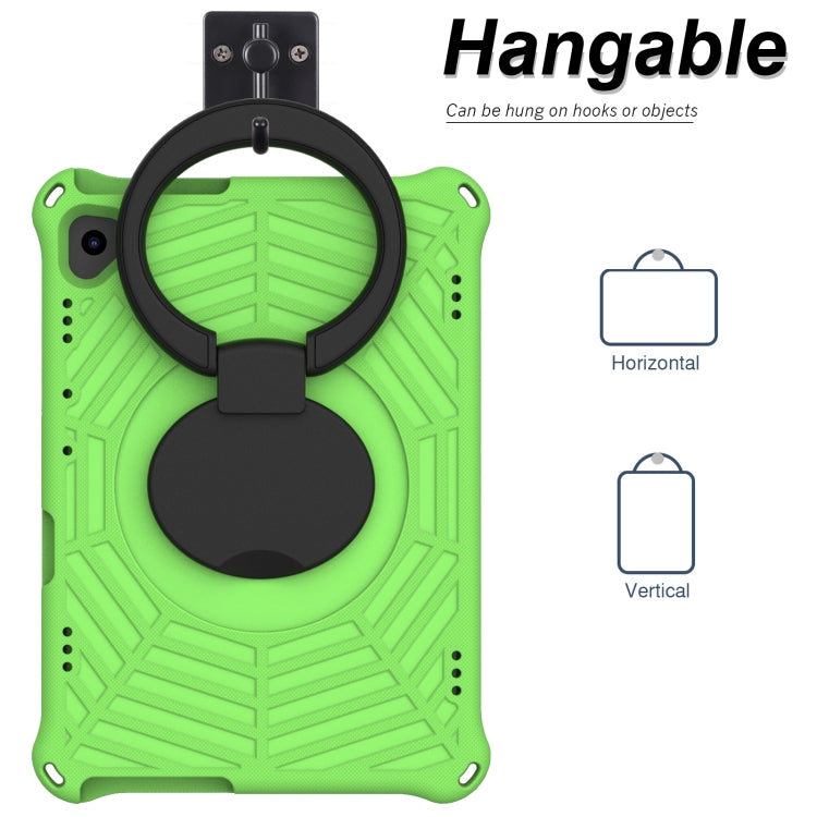 For Lenovo Tab M10 FHD TB-X605FC Spider King Silicone Protective Tablet Case(Green) - Lenovo by buy2fix | Online Shopping UK | buy2fix