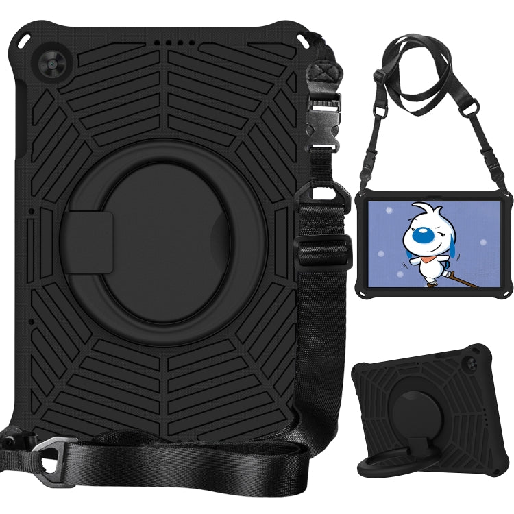 For Huawei MatePad T 10s Spider King Silicone Protective Tablet Case(Black) - Huawei by buy2fix | Online Shopping UK | buy2fix