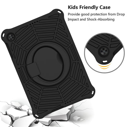 For Huawei MatePad T 10s Spider King Silicone Protective Tablet Case(Black) - Huawei by buy2fix | Online Shopping UK | buy2fix