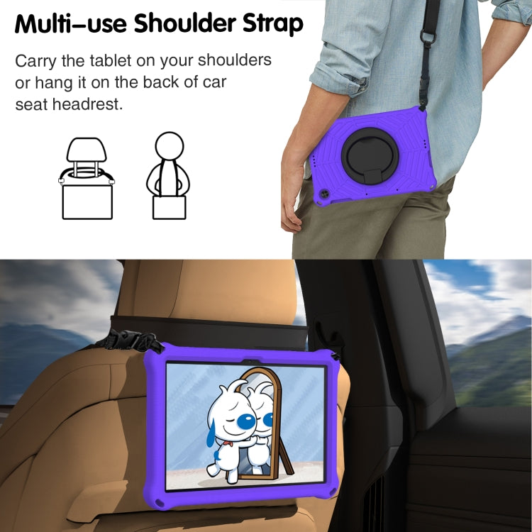 For Huawei MatePad T 10s Spider King Silicone Protective Tablet Case(Purple) - Huawei by buy2fix | Online Shopping UK | buy2fix