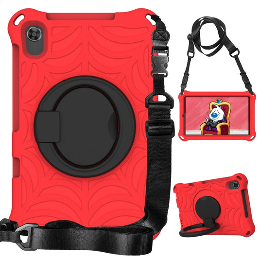 For Huawei MediaPad M5 Lite 8 Spider King Silicone Protective Tablet Case(Red) - Huawei by buy2fix | Online Shopping UK | buy2fix