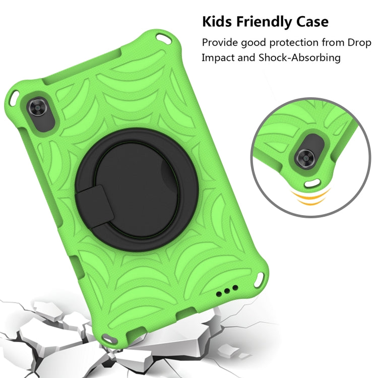 For Huawei MediaPad M5 Lite 8 Spider King Silicone Protective Tablet Case(Green) - Huawei by buy2fix | Online Shopping UK | buy2fix