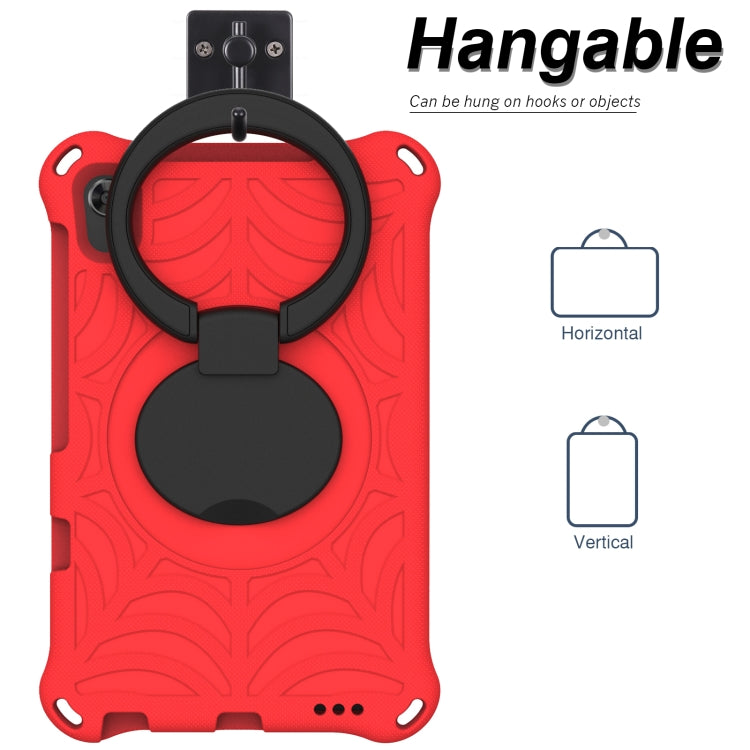 For Huawei MatePad T8 Spider King Silicone Protective Tablet Case(Red) - Huawei by buy2fix | Online Shopping UK | buy2fix