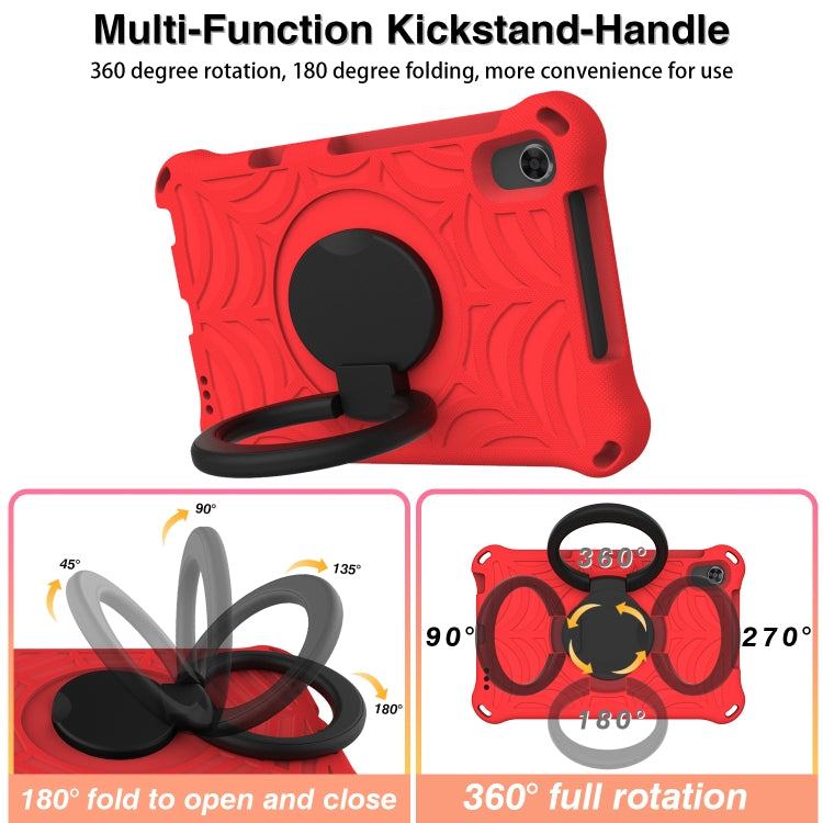 For Huawei MatePad T8 Spider King Silicone Protective Tablet Case(Red) - Huawei by buy2fix | Online Shopping UK | buy2fix
