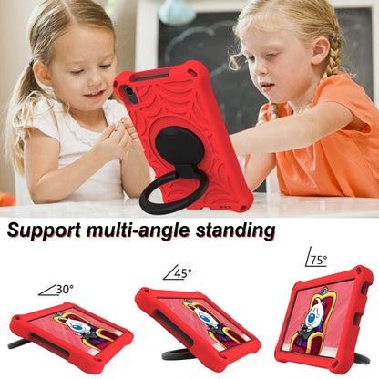 For Huawei MatePad T8 Spider King Silicone Protective Tablet Case(Red) - Huawei by buy2fix | Online Shopping UK | buy2fix