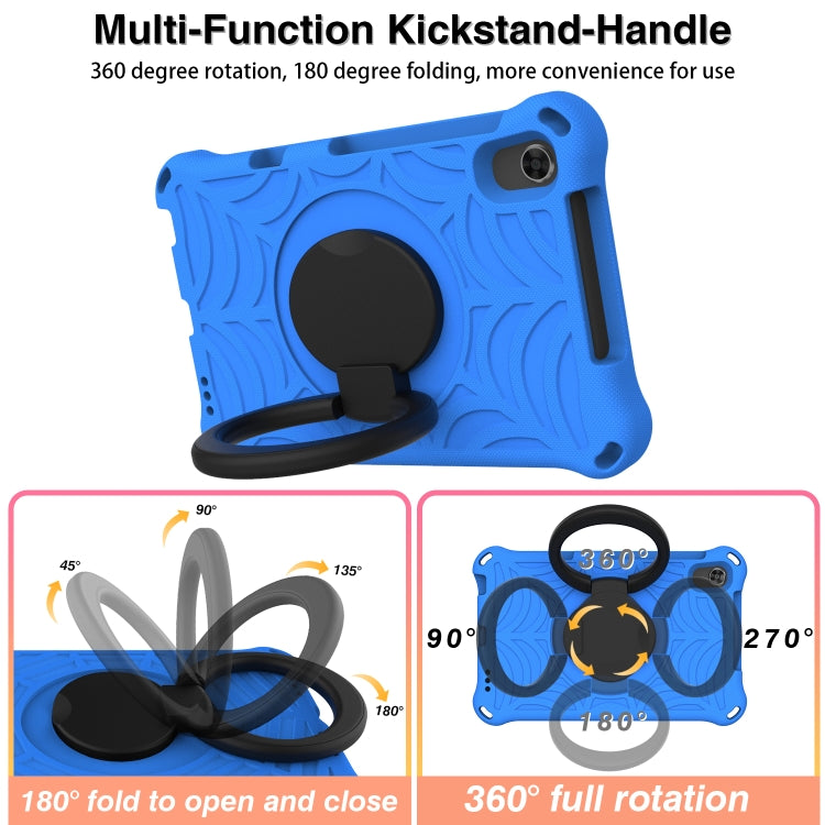 For Huawei MatePad T8 Spider King Silicone Protective Tablet Case(Blue) - Huawei by buy2fix | Online Shopping UK | buy2fix