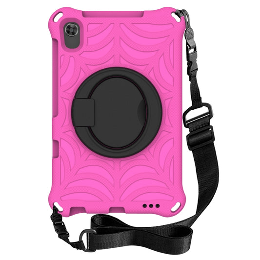 For Huawei MatePad T8 Spider King Silicone Protective Tablet Case(Rose Red) - Huawei by buy2fix | Online Shopping UK | buy2fix