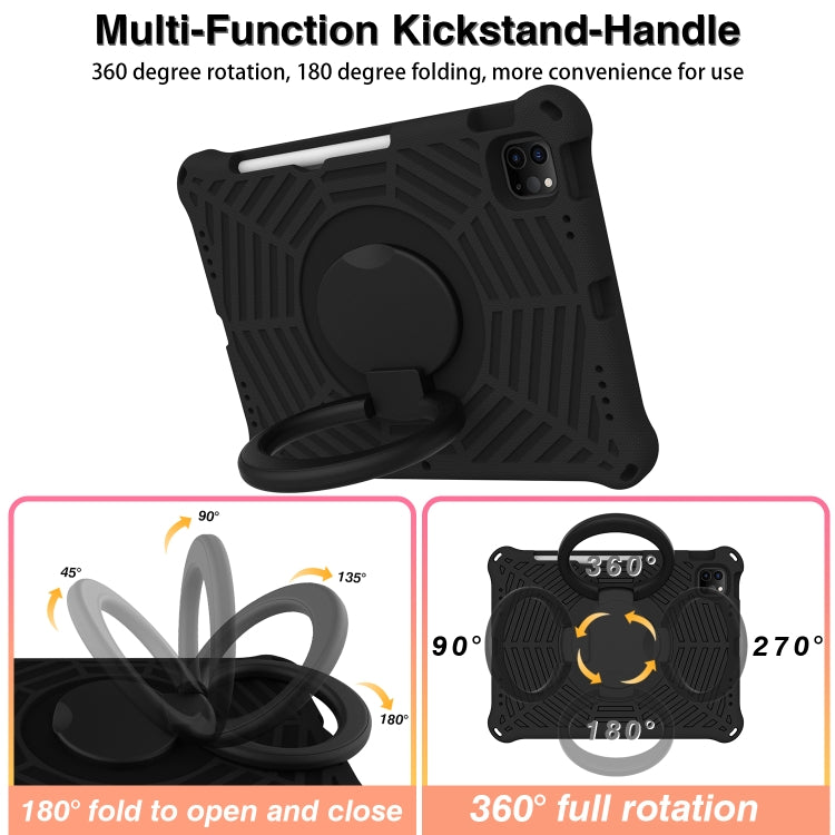 Spider King Silicone Protective Tablet Case For iPad Pro 11 inch / Air 5 / Air 4(Black) - iPad Pro 11 (2022/2021) Cases by buy2fix | Online Shopping UK | buy2fix