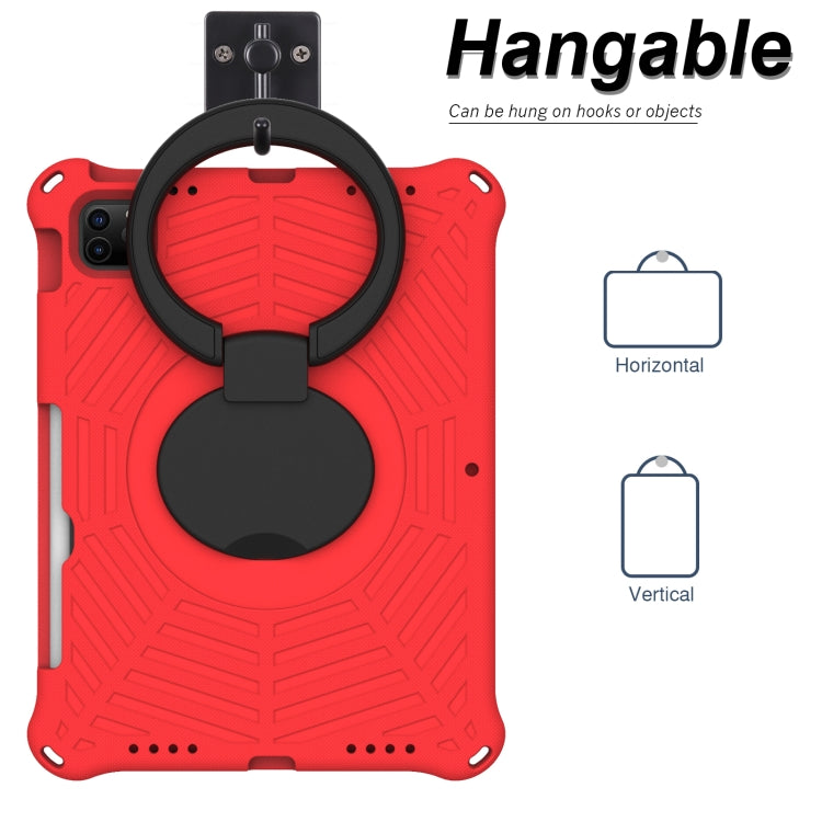 Spider King Silicone Protective Tablet Case For iPad Pro 11 inch / Air 5 / Air 4(Red) - iPad Pro 11 (2022/2021) Cases by buy2fix | Online Shopping UK | buy2fix