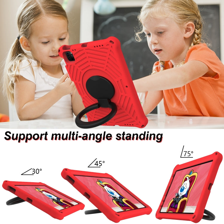 Spider King Silicone Protective Tablet Case For iPad Pro 11 inch / Air 5 / Air 4(Red) - iPad Pro 11 (2022/2021) Cases by buy2fix | Online Shopping UK | buy2fix