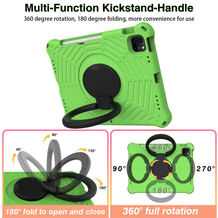 Spider King Silicone Protective Tablet Case For iPad Pro 11 inch / Air 5 / Air 4(Green) - iPad Pro 11 (2022/2021) Cases by buy2fix | Online Shopping UK | buy2fix