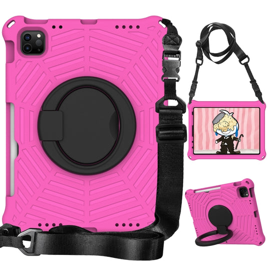 Spider King Silicone Protective Tablet Case For iPad Pro 11 inch / Air 5 / Air 4(Rose Red) - iPad Pro 11 (2022/2021) Cases by buy2fix | Online Shopping UK | buy2fix