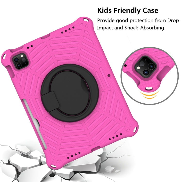 Spider King Silicone Protective Tablet Case For iPad Pro 11 inch / Air 5 / Air 4(Rose Red) - iPad Pro 11 (2022/2021) Cases by buy2fix | Online Shopping UK | buy2fix