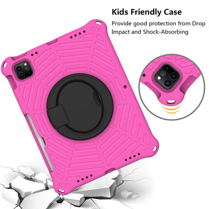 Spider King Silicone Protective Tablet Case For iPad Pro 11 inch / Air 5 / Air 4(Rose Red) - iPad Pro 11 (2022/2021) Cases by buy2fix | Online Shopping UK | buy2fix